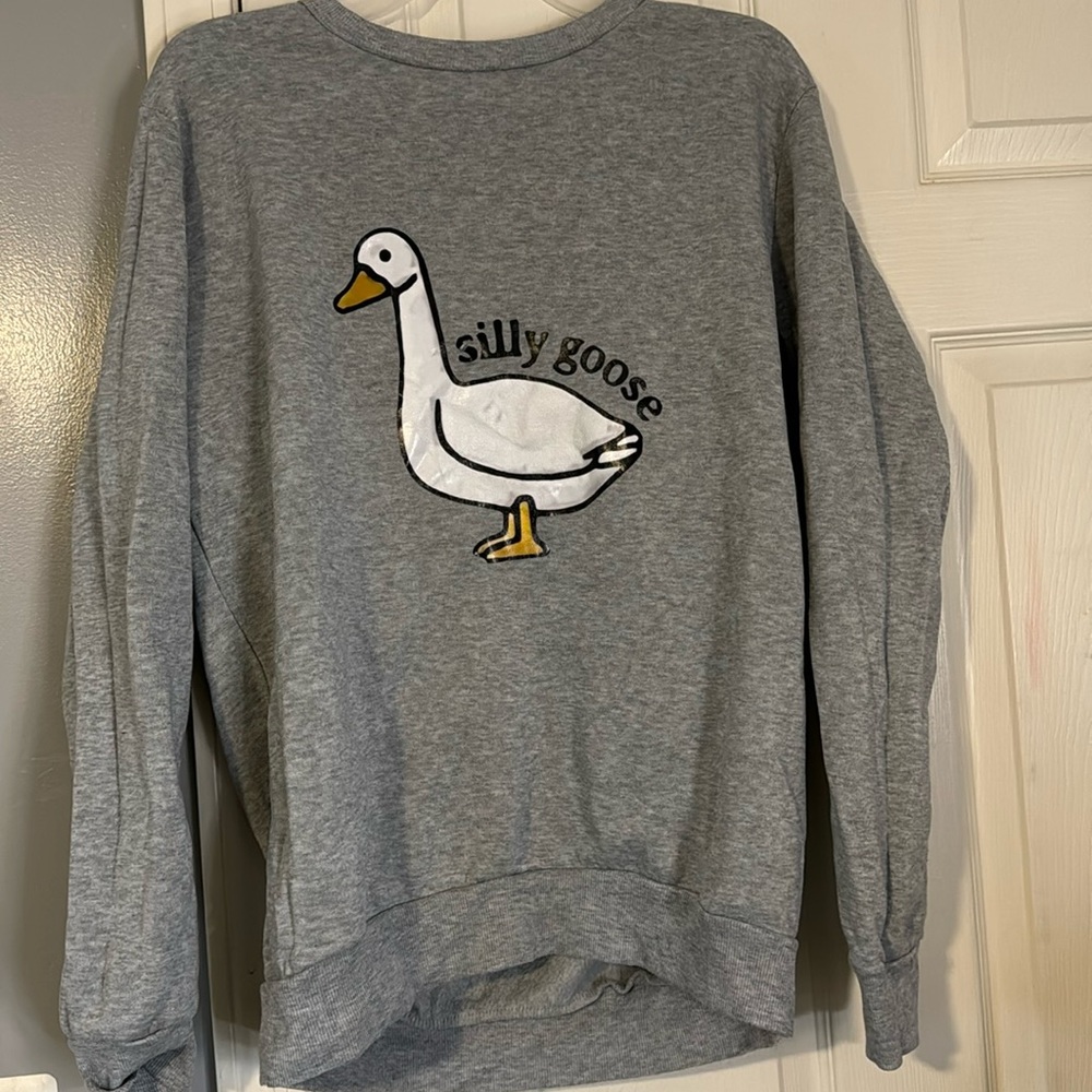 “silly goose” crewneck